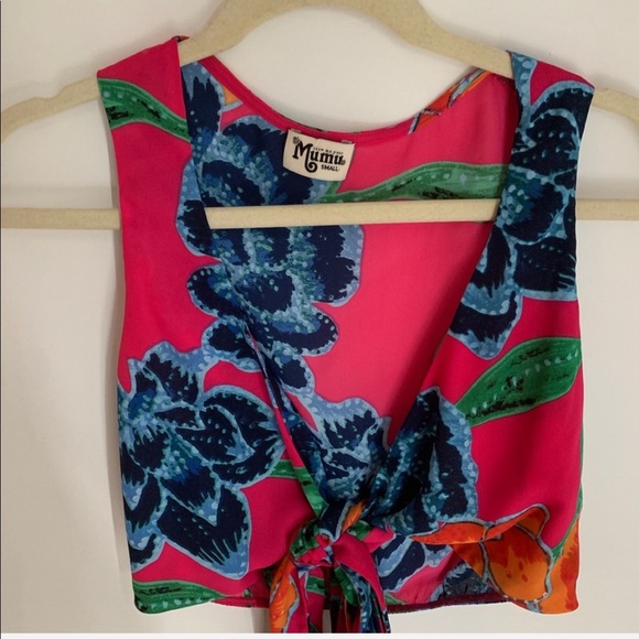 NWOT SHOW ME YOUR MUMU CONGA WRAP CROP - Picture 4 of 5